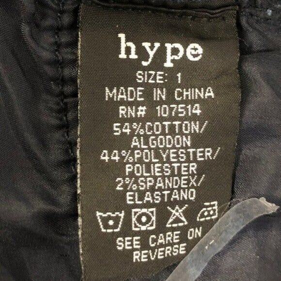 Hype Jeans Pull-on Style Skinny Jeans Jeggings | Women's Size 1 - Picture 5 of 5